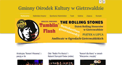 Desktop Screenshot of gokgietrzwald.pl