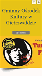 Mobile Screenshot of gokgietrzwald.pl